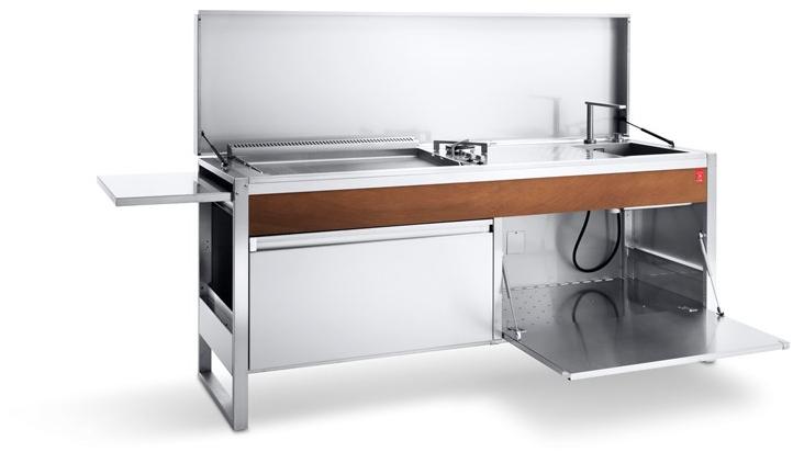 PLA.NET Outdoor Cooking Газовая летняя кухня из нержавеющей стали Oasi sun-id-1507258 - Вид №5