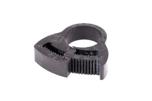 16640930 Хомут для шлангов Herbie Clip - E - Черный - PA66 - 13.1-15.1 мм, 20 шт. HCL01187 HCL Fasteners