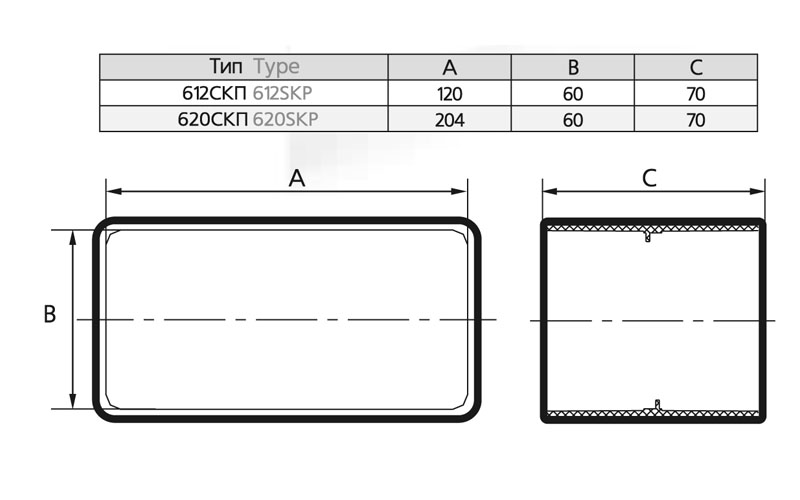 Соединитель канала 620СКП Santreyd 01-0502-012 - Вид №1