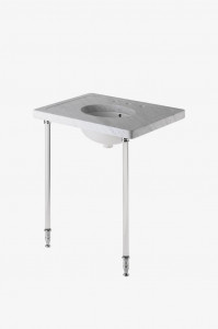 BDWS01 Напольная раковина стоящая круглая Waterworks Boulevard