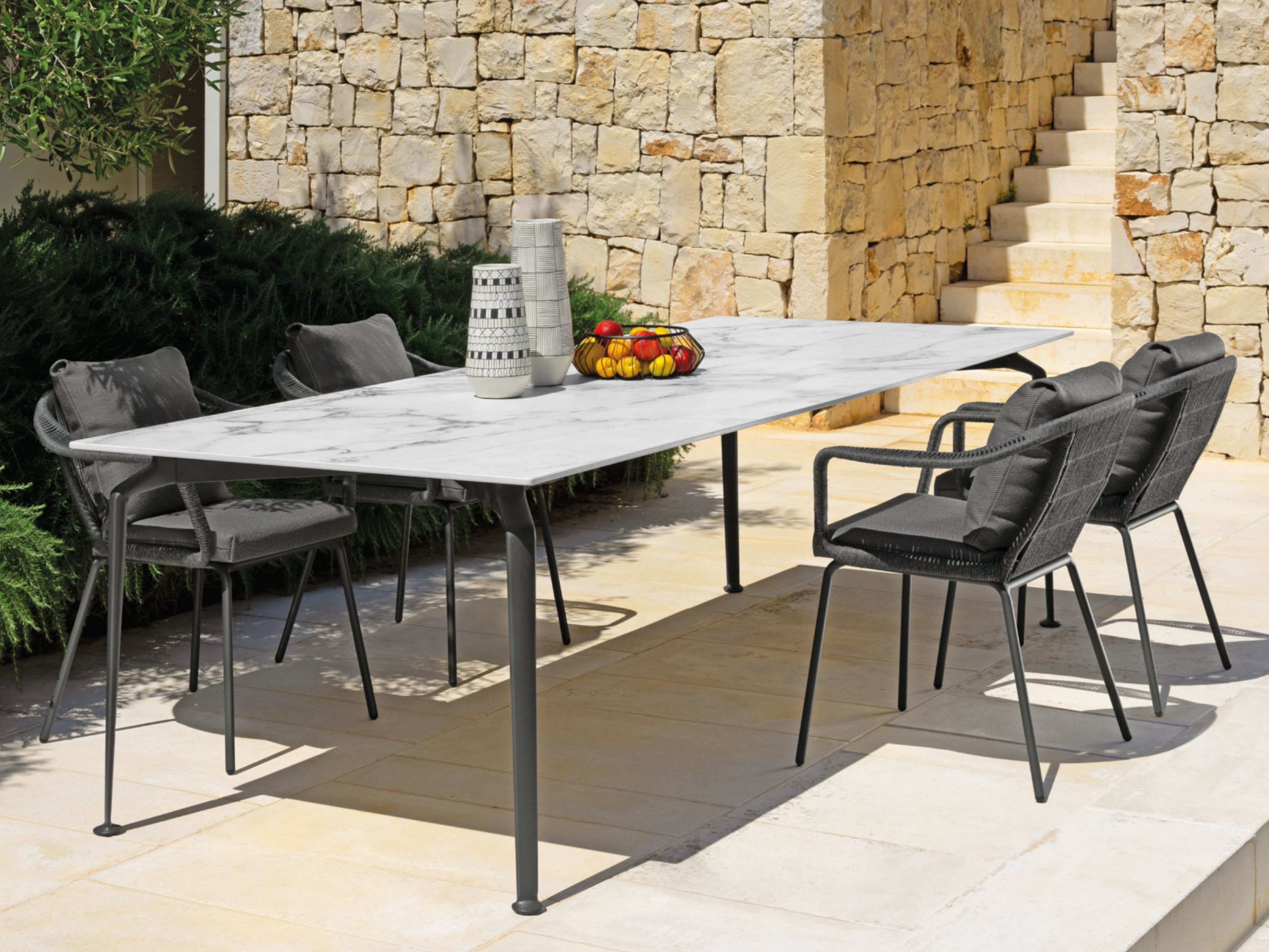 Садовый стол из керамогранита Talenti Cruise Alu ARCH-00022236 - Вид №2
