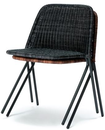 Feelgood Designs Стул из ротанга штабелируемый с подлокотниками Kakī sun-id-1494829 - Вид №7