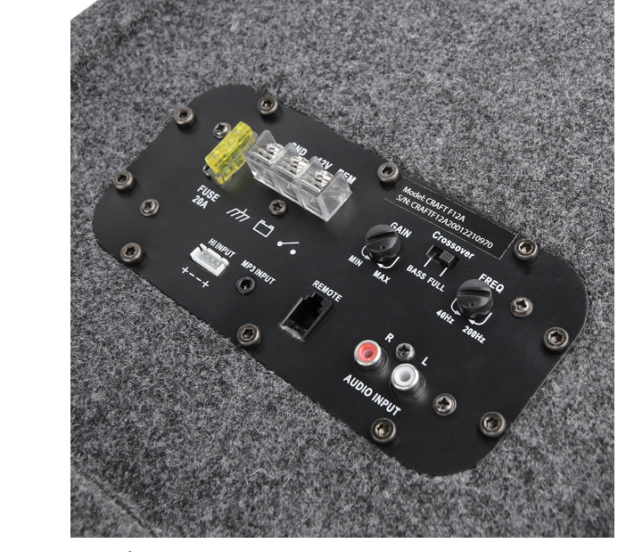 5472764 Автосабвуфер активный ACV CRAFT F10A STDN-0144729 - Вид №6