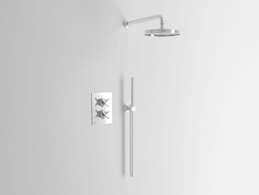 Встраиваемый однорычажный набор для душа с переключателем Park Avenue Cross ARCH-00011482