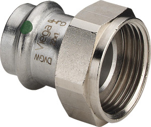 Viega Переход на резьбовые соединения Sanpress Inox 2363 (437947)
