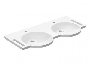 950.11.111 двойное тщеславие HEWI Waschtische