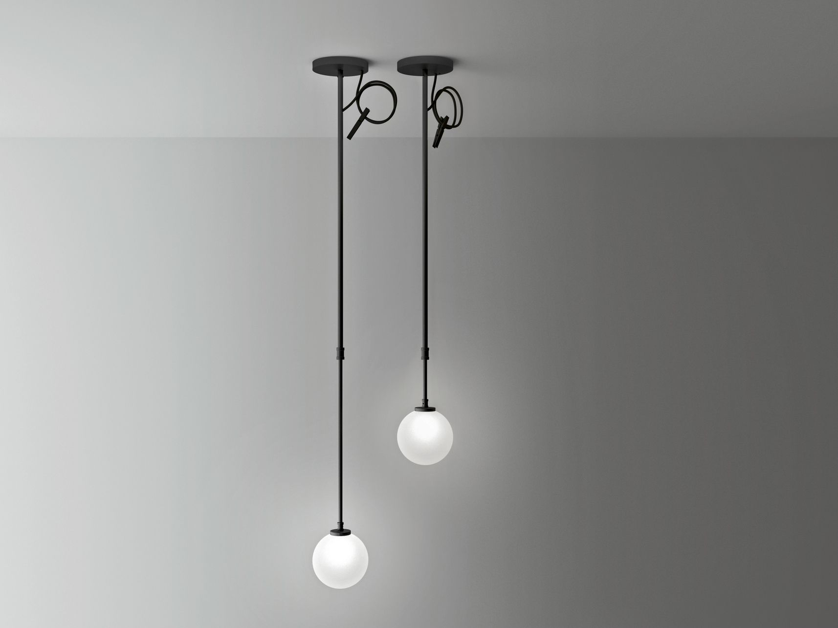 Подвесной светильник из опалового стекла Boffi чаша ARCH-00121808