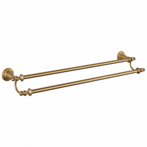 75224-CZ 24-дюймовый двойной полотенцесушитель Delta Faucet Victorian Шампанское бронза