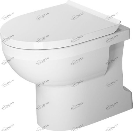 2184012000 Приставной унитаз напольный Белый Duravit  Германия 