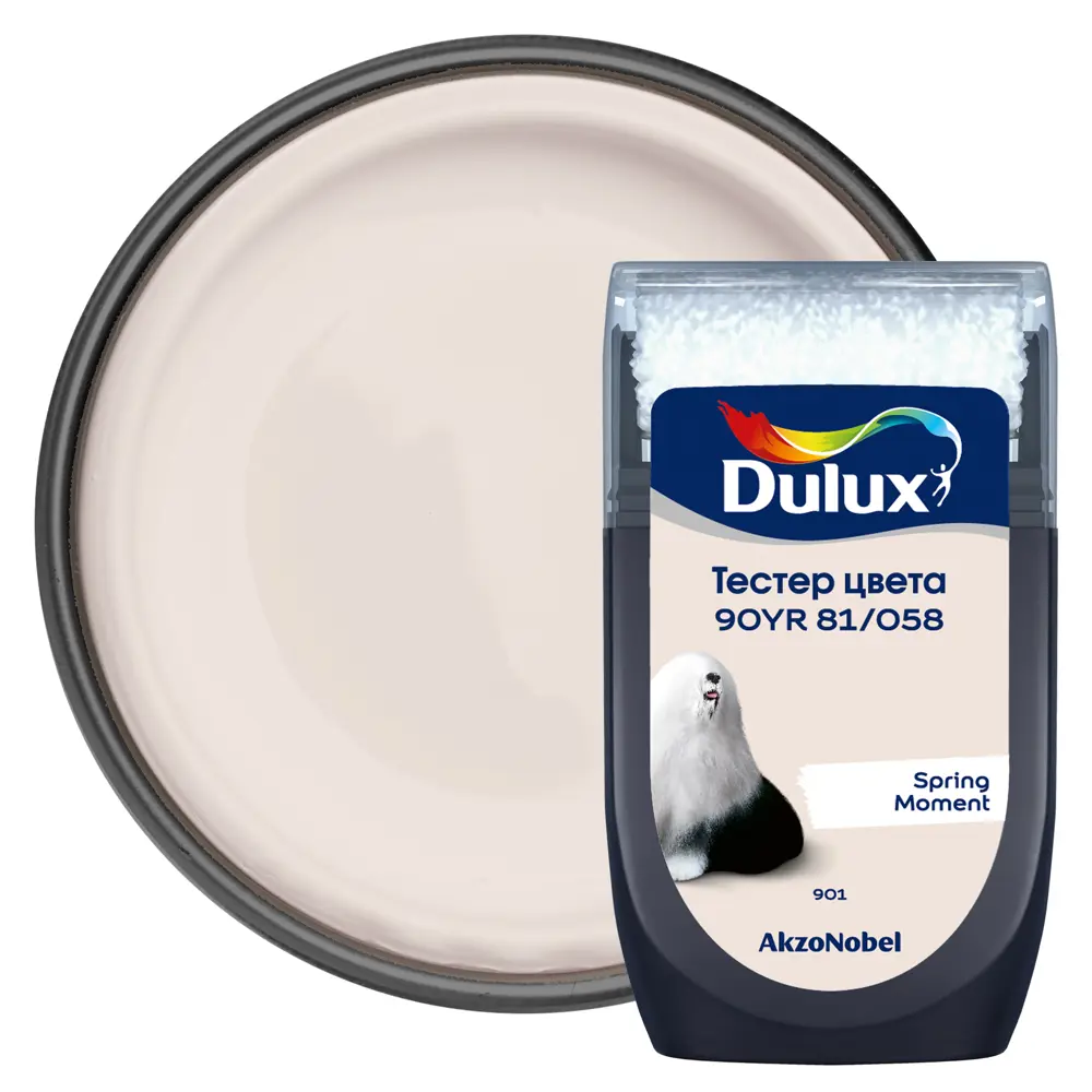 Тестер краски для стен Dulux 90YR 81/058 Spring Moment 30 мл 84870490 STLM-2197102 