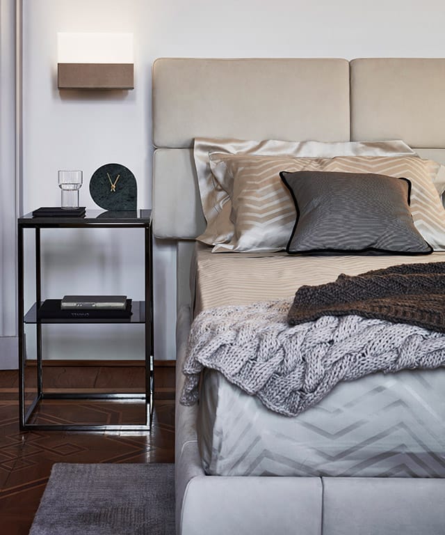 Двуспальная кровать из ткани с мягким изголовьем OAK Милан ARCH-00050088 - Вид №3