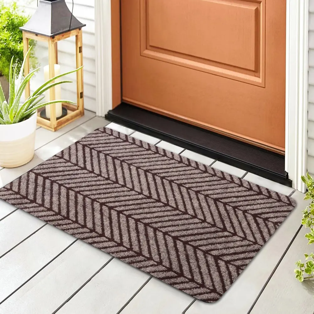 Santreyd DM3 - Элегантный придверный коврик 50x80 см в шоколадном оттенке 89375844 STLM-1527406