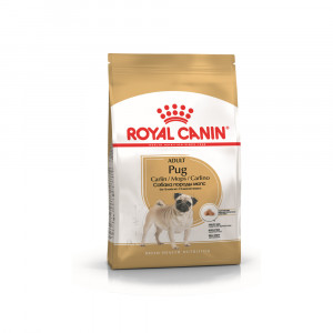 Т0038800 Корм для собак Pug 25 для породы Мопс старше 10 месяцев сух. 500г ROYAL CANIN
