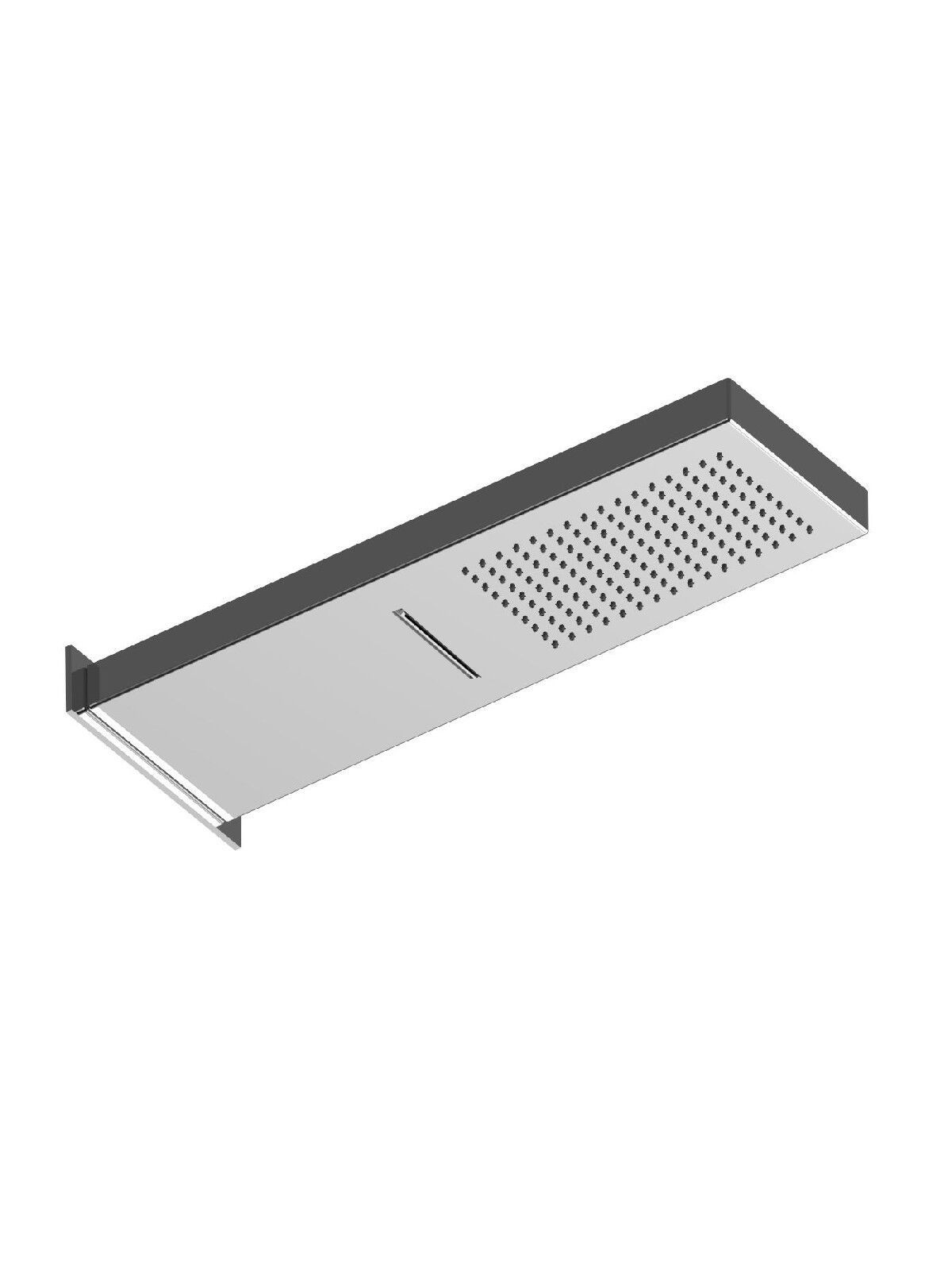 Насадка для душа с водопадом и дождем из нержавеющей стали с системой защиты от накипи Rubinetterie Frattini ARCH-00075418 - Вид №6