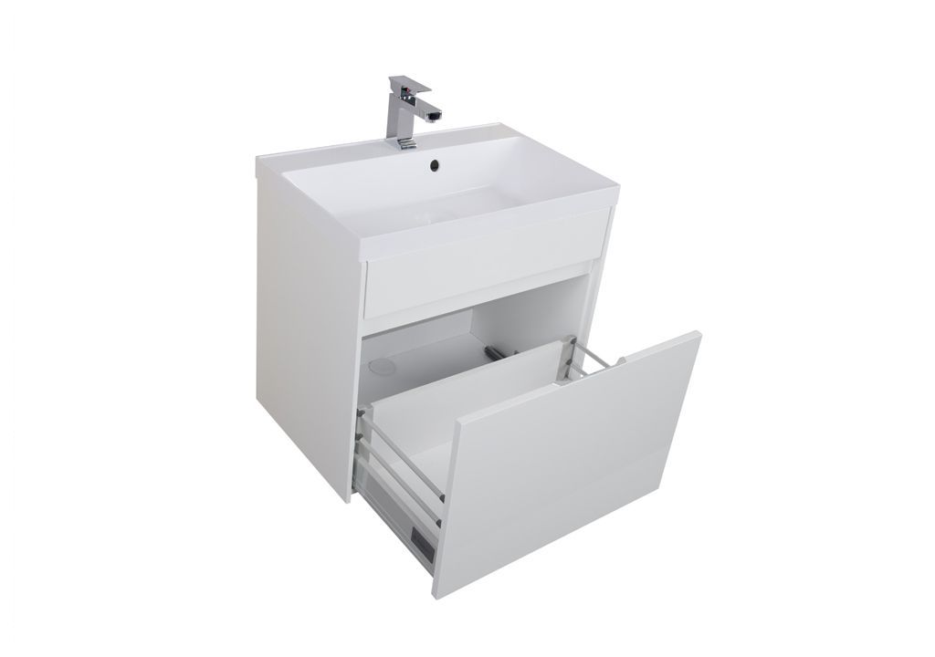 Тумба под раковину Aquanet Латина 70 белый (1 ящик) sun-id-275379 - Вид №3