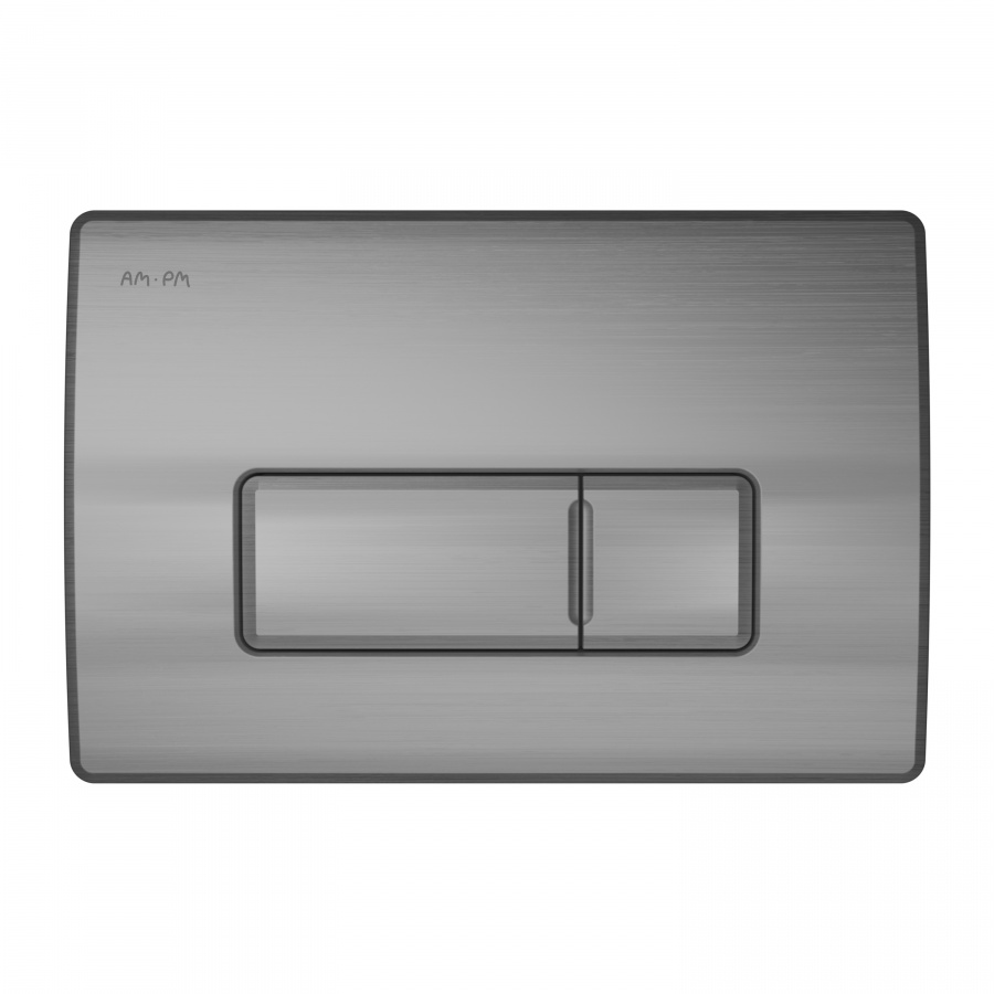 I048031 клавиша для инсталляции пневматическая пластик матовый никель AM.PM Pro M 