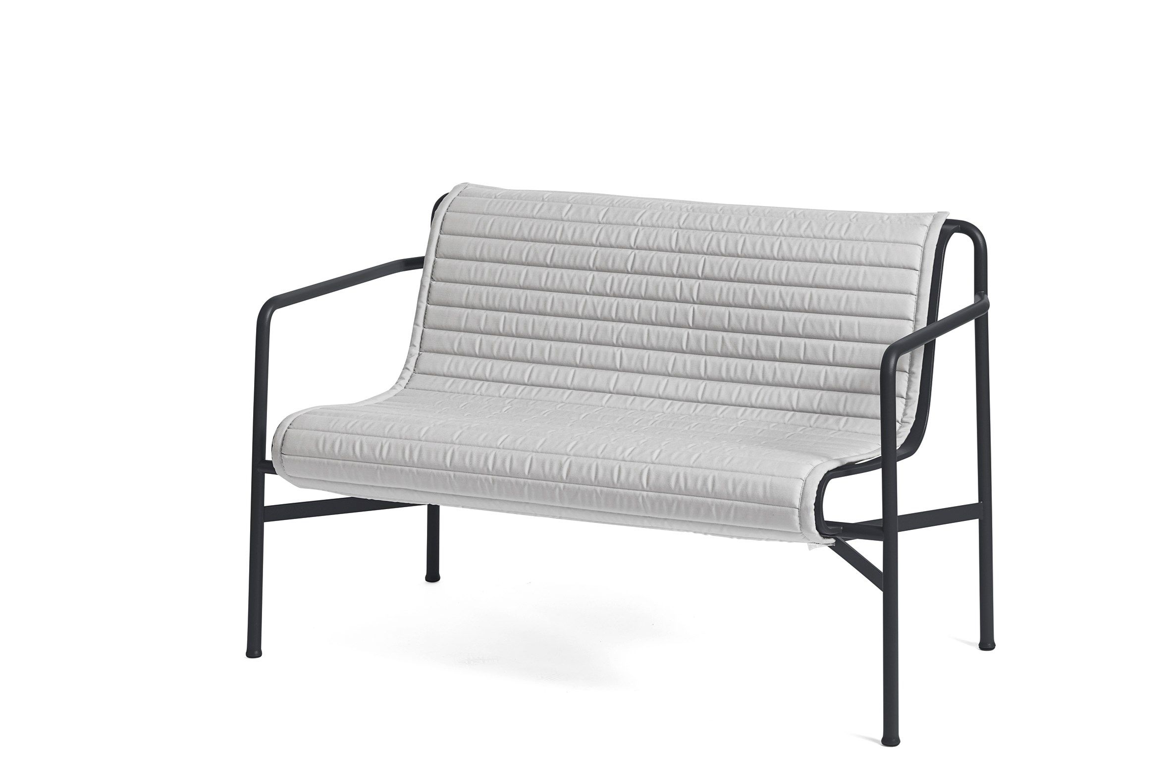 Стальная садовая скамейка с подлокотниками Hay Палисад ARCH-00009540 - Вид №19