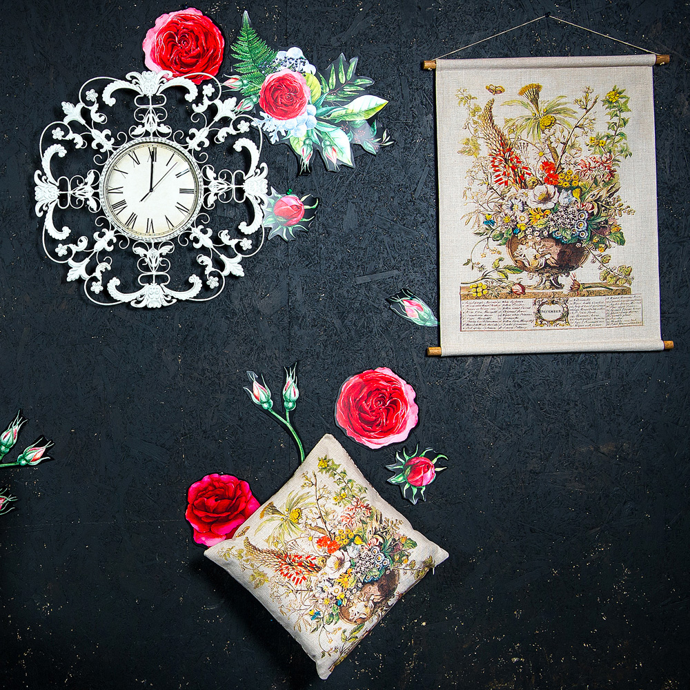 2719101 Декоративная подушка «12 месяцев цветения», версия Декабрь Object Desire  - Вид №6