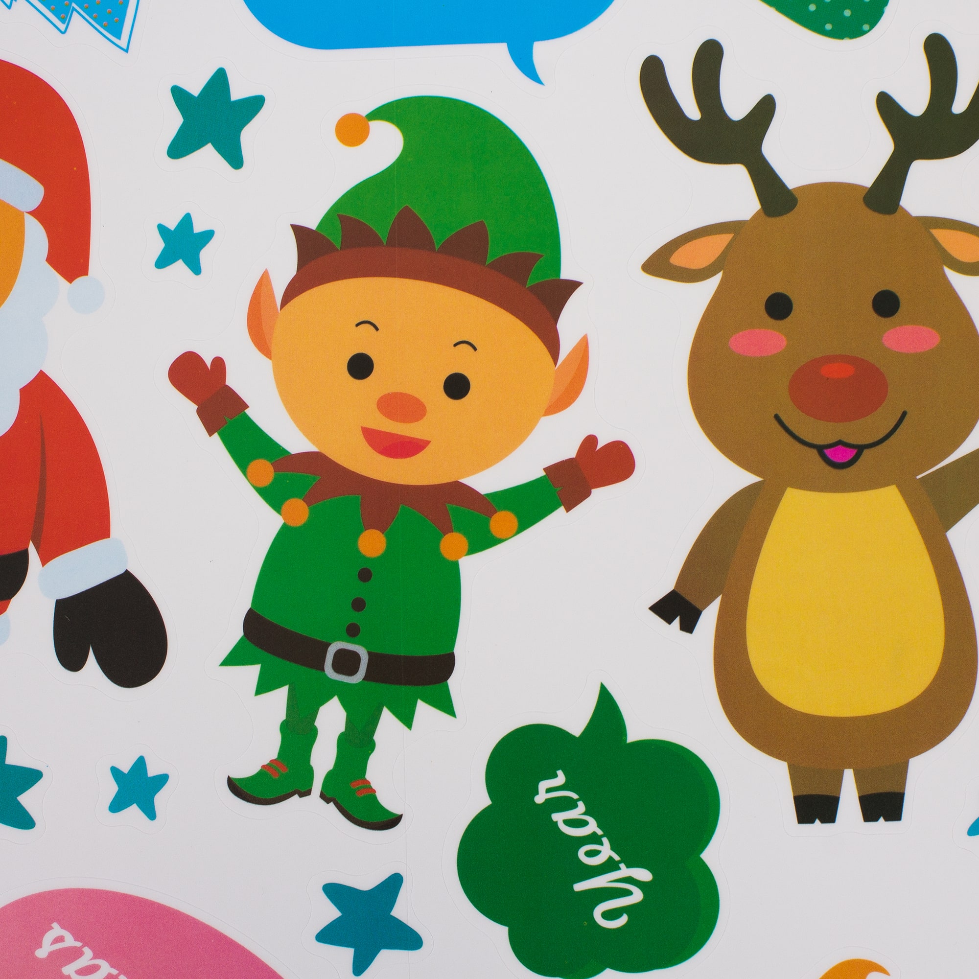 82036340 Наклейка «Счастивого Нового года» Santreyd  - Вид №1