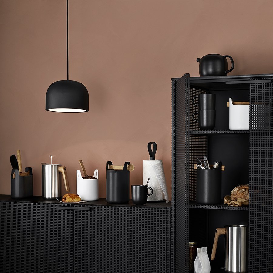 Банка с крышкой и с ложкой 20 см белая Toolbox EVA SOLO  00-3872319 Белый  - Вид №1