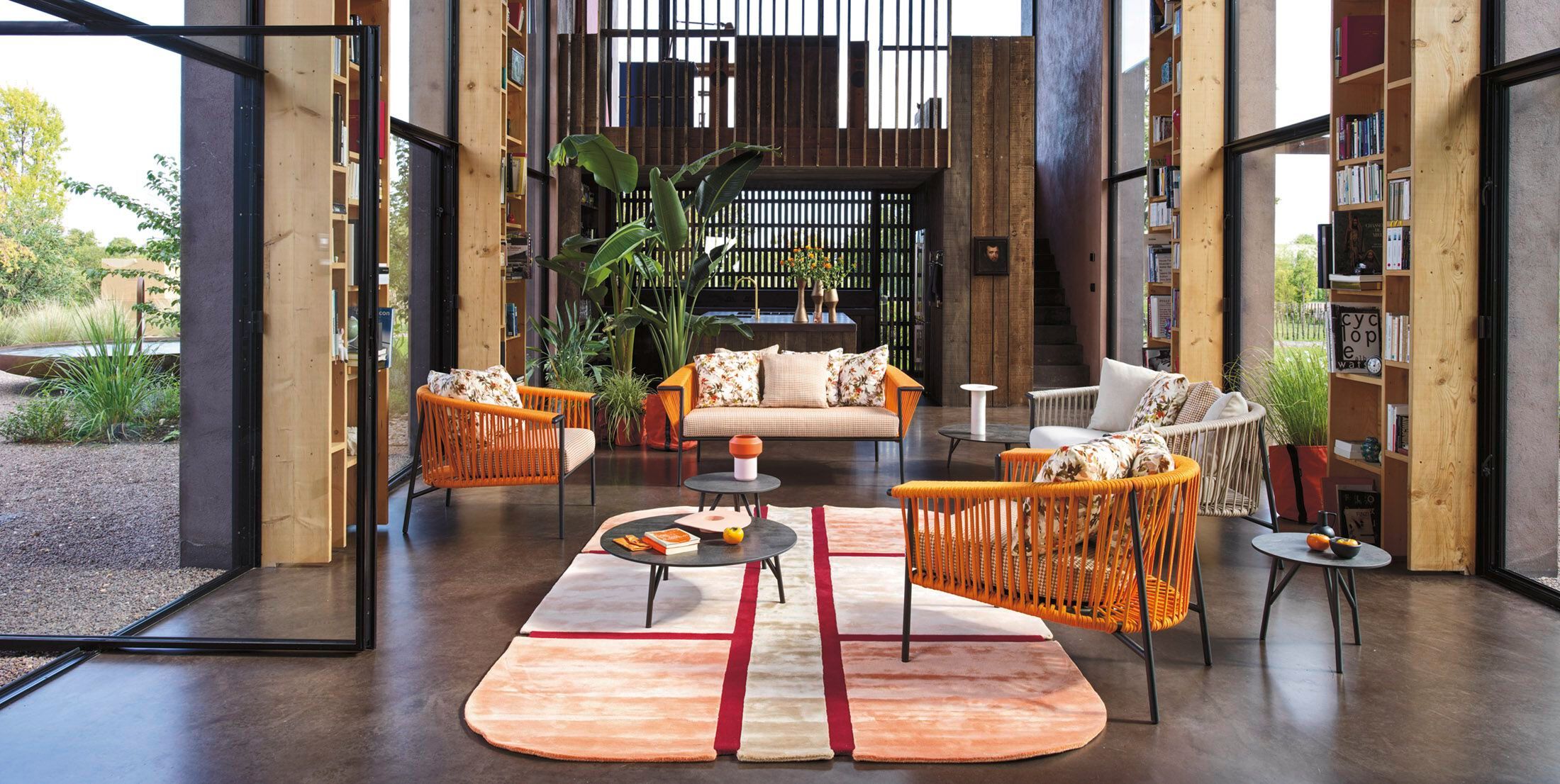 Стальной диван с порошковым покрытием Roberti Corolle ARCH-00119544 - Вид №7