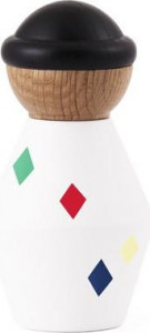 5000216 Сказка Статуэтки Арлекин Большой Белый Норманн Копенгаген Normann Copenhagen