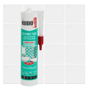 Герметик силиконовый Kudo нейтральный цвет бесцветный 0.28 л