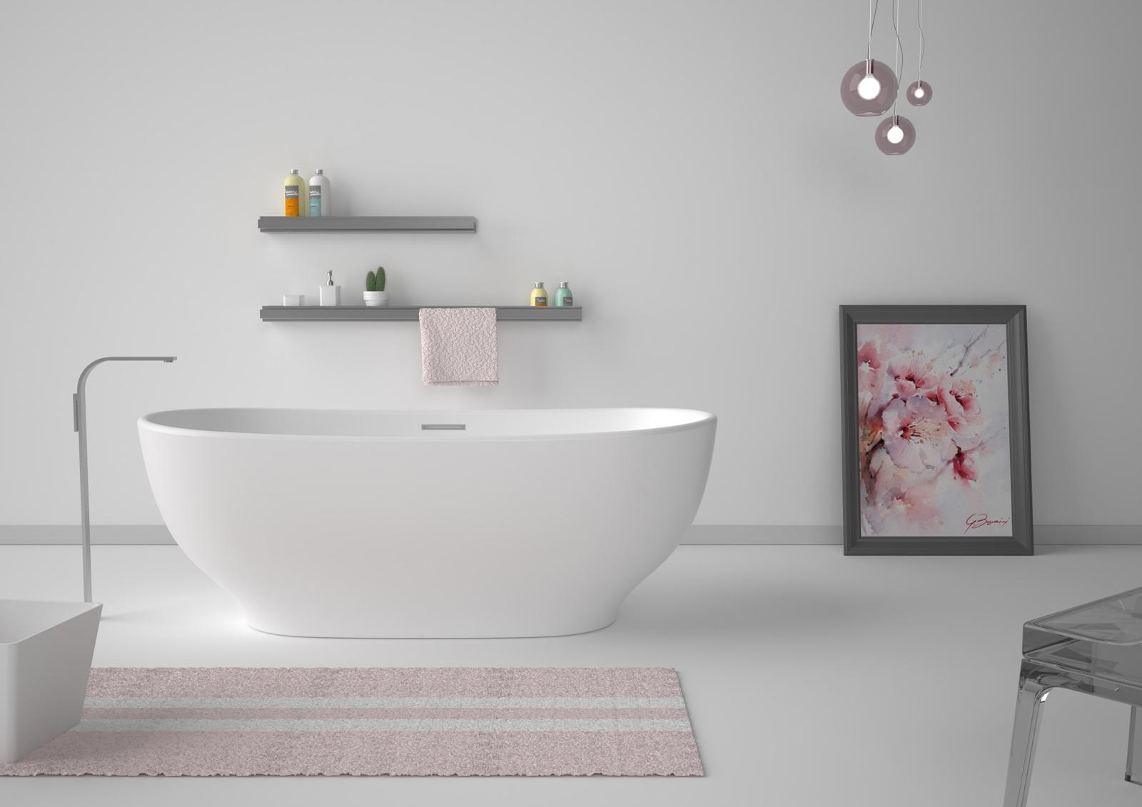 VAMO15 Акриловая ванна отдельностоящая GSG CERAMIC Moon - Вид №4