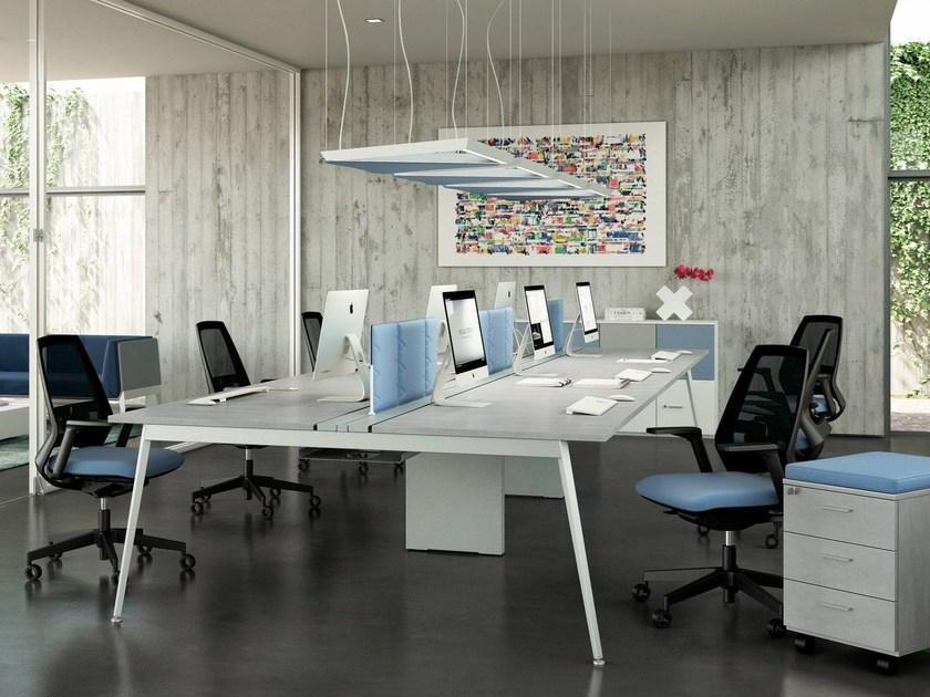 Quadrifoglio Мобильная звукопоглощающая перегородка стола sun-id-1480974 - Вид №2