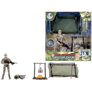 MC77016 Игровой набор "WP. Привал" 1:18, (1 фигурка) World Peacekeepers