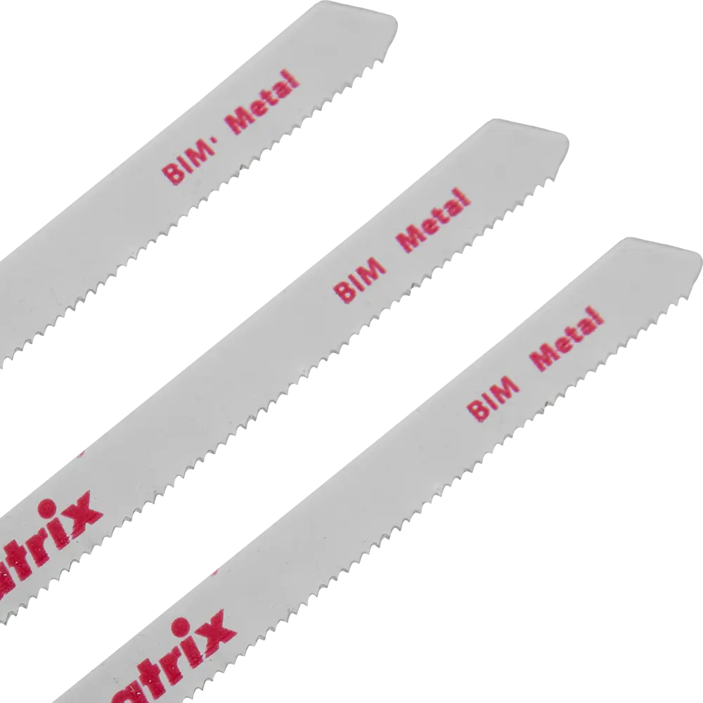 Пилка для лобзика по металлу Matrix T318AF, 3 шт. 84865381 STLM-2203780  - Вид №1