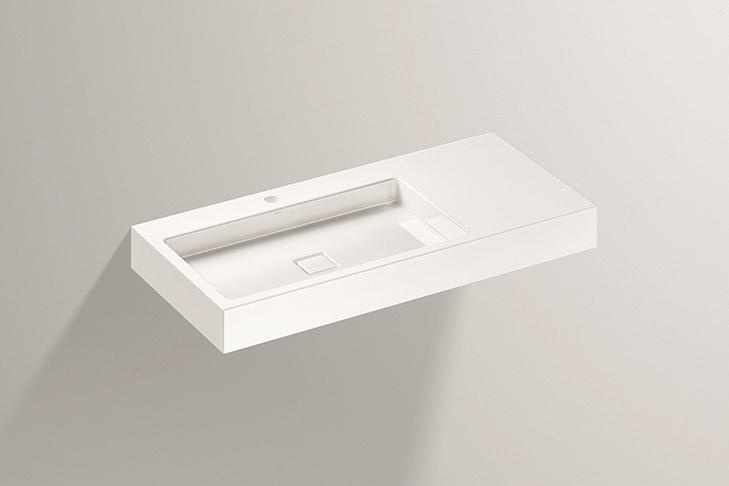 4102000000 Умывальник, wt.re1000h.l, белая, proshield Alape серия RE (X.plicit) 