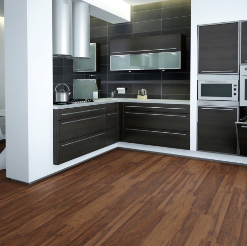 Пробка Wicanders Authentica Dark Red (Гладкая) 1220х185 мм E1XL001 - Вид №9