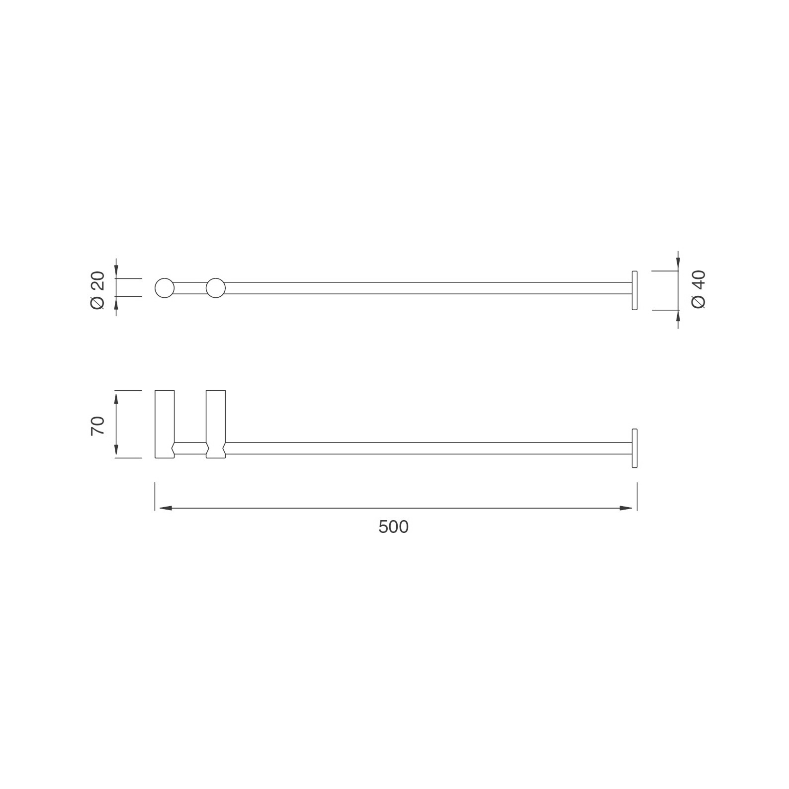 Полотенцедержатель / STEM CEADESIGN sun-id-376923 - Вид №2