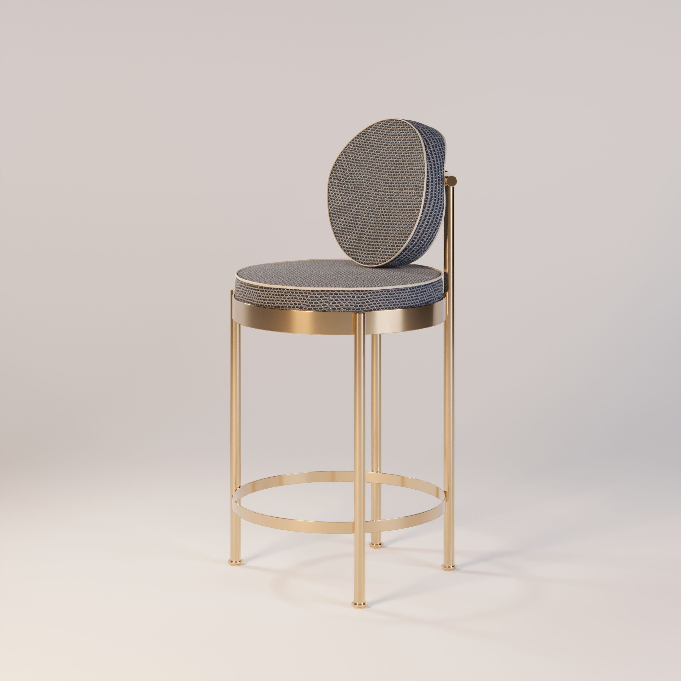 Высокий тканевый садовый стул со спинкой Myface Trace ARCH-00138011 - Вид №22