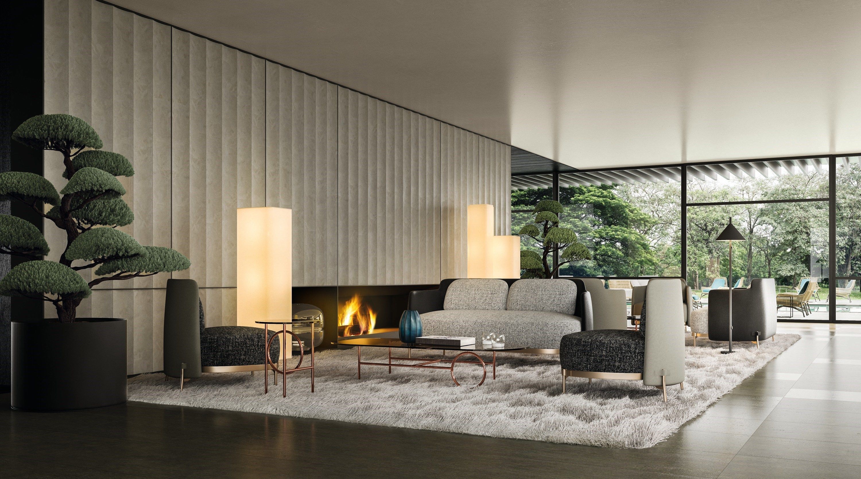 Ткань диван Minotti Лента ARCH-00066475 - Вид №3