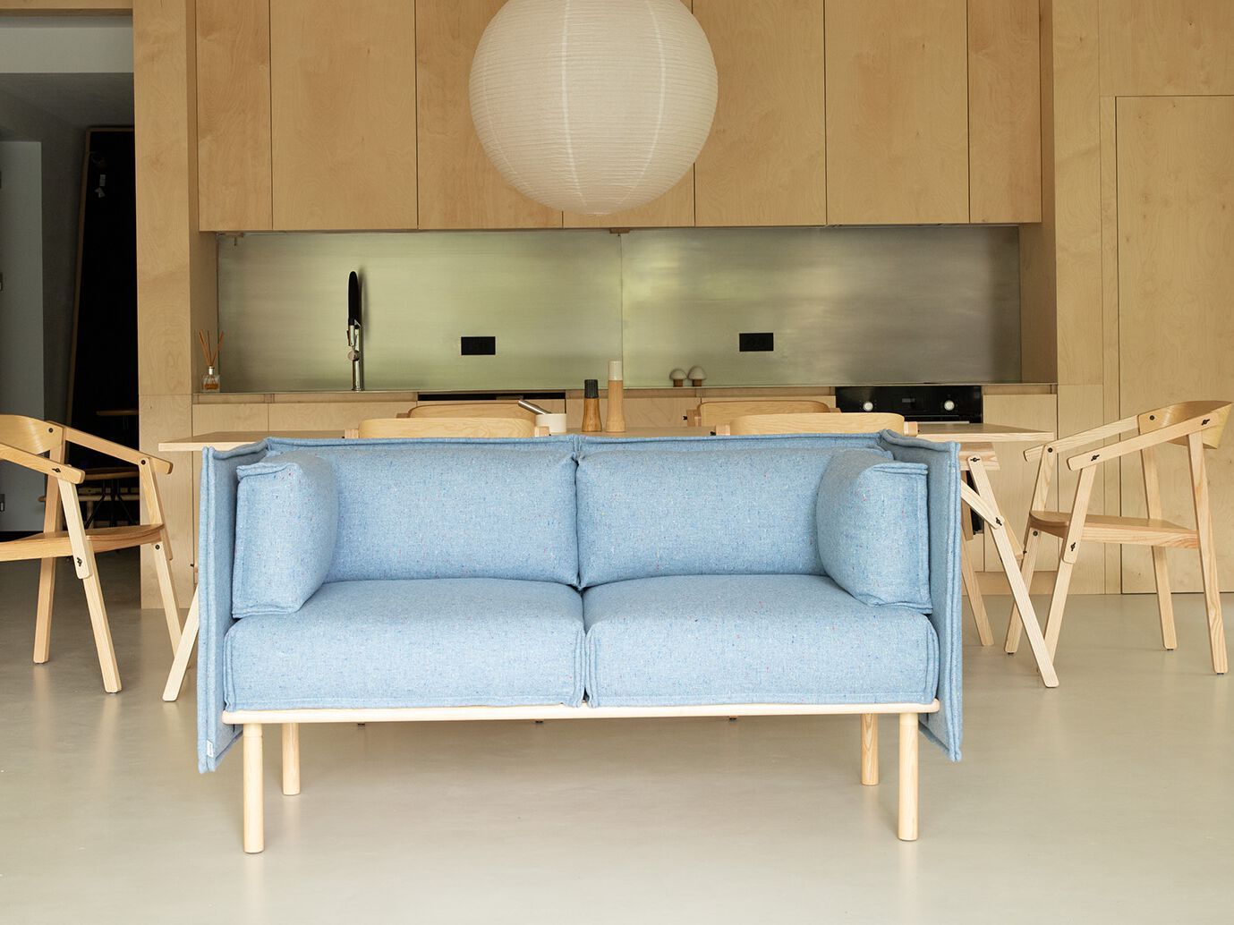 2-местный тканевый диван Askia Ripple ARCH-00048832