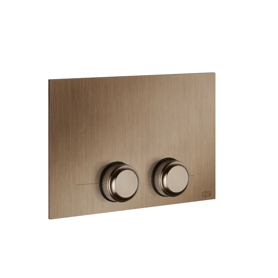 Запорная пластина 54657 708 Gessi Venti20 МЕДНЫЙ МАТОВЫЙ PVD 54657708