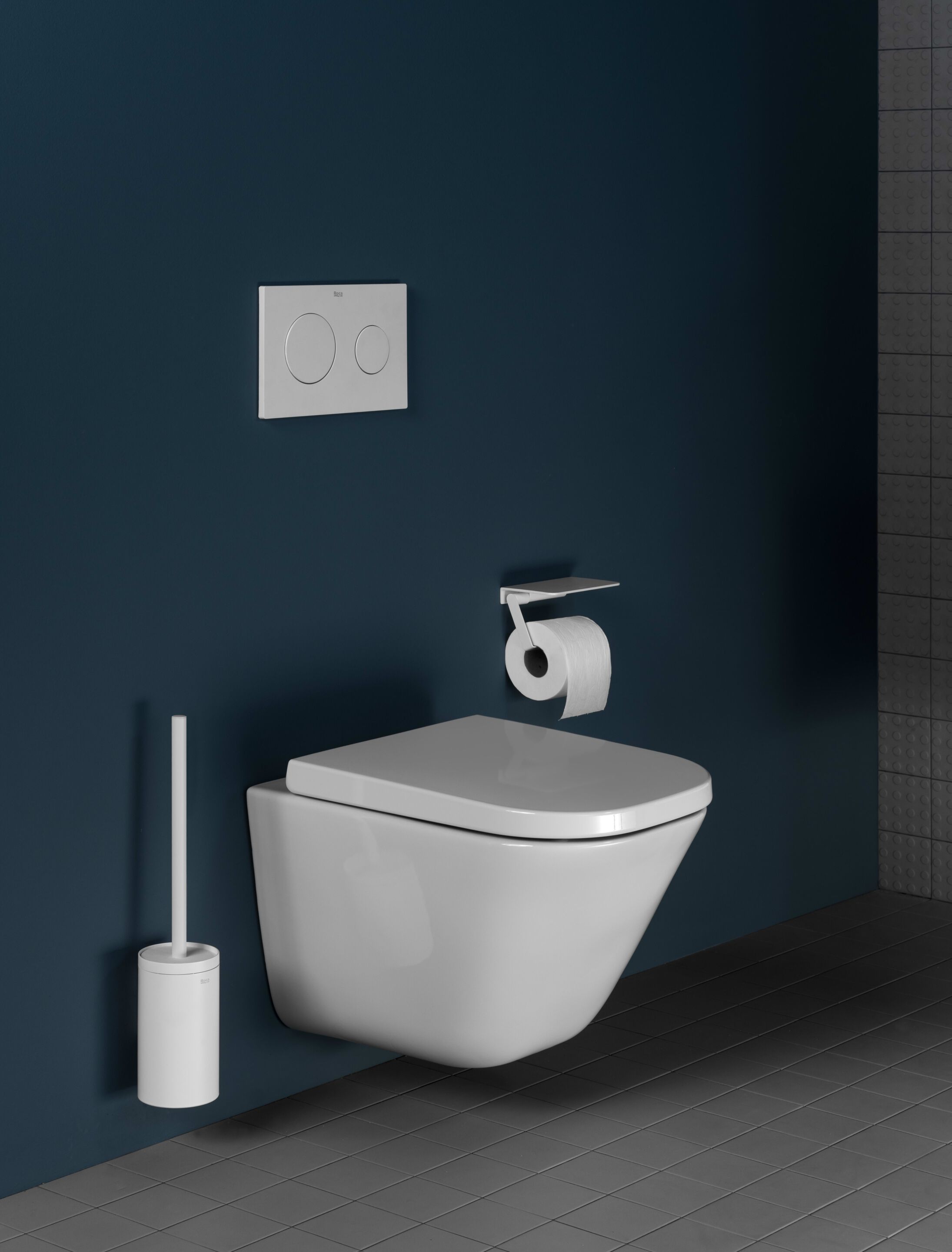 Металлический держатель рулона с полкой Roca Hotels ARCH-00152993 - Вид №9