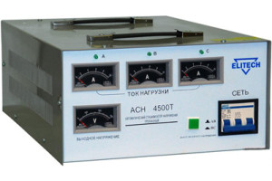 13640658 Стабилизатор напряжения АСН 4500 Т Elitech