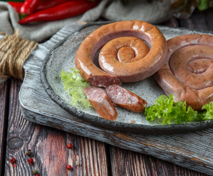 4729 Колбаски свиные гриль "Люкс" (улитка) Вкусляндия  - Вид №1