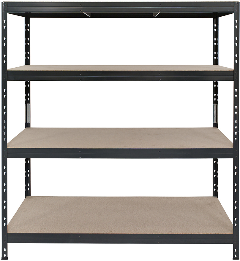 91025516 Стеллаж 160x180x60 см сталь цвет антрацит/бежевый STLM-0446392 AR SHELVING