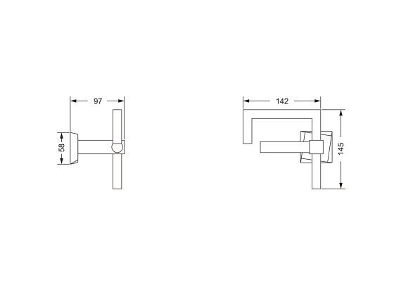 Держатель для туалетной бумаги JOERGER Turn 623.00.014.000 - Вид №1