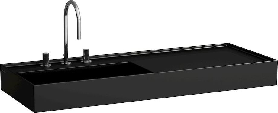 H8133327571121 Раковина, полочка справа, со специальным скрытым сливом LAUFEN PRO - Вид №11