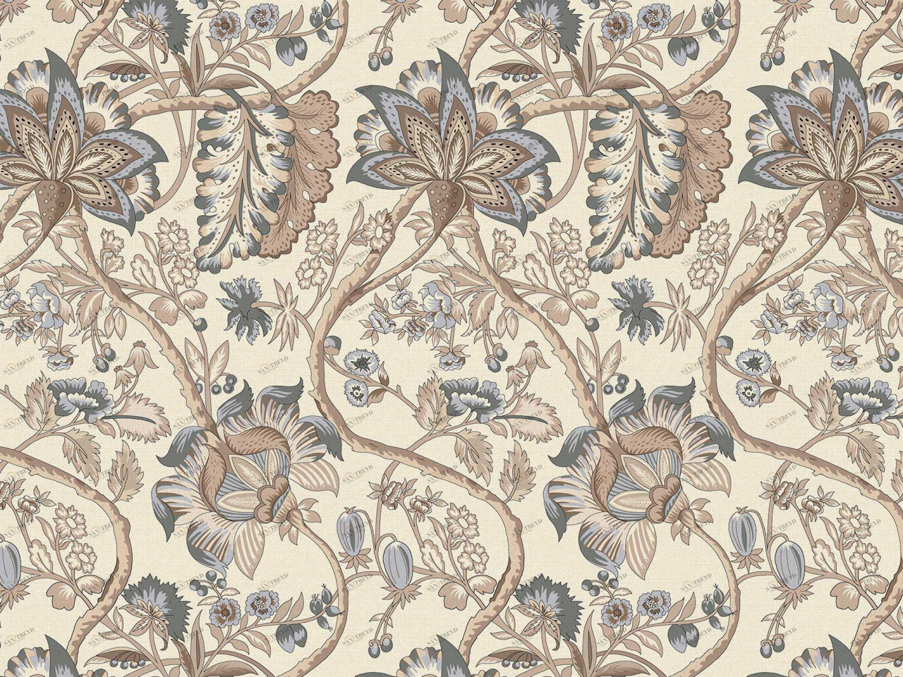 COLORISTICA 2435-21 Портьерная ткань  Сатин  Continent 