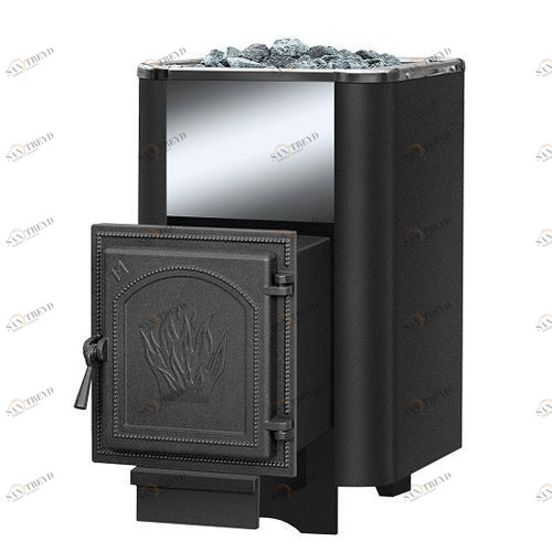 Дровяная печь для бани Везувий Сенсация 16 Антрацит (271) 221