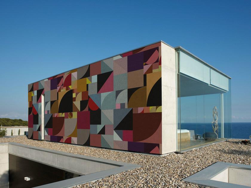 Wall&decò Геометрические обои на открытом воздухе Out system 12 sun-id-1445113 - Вид №1