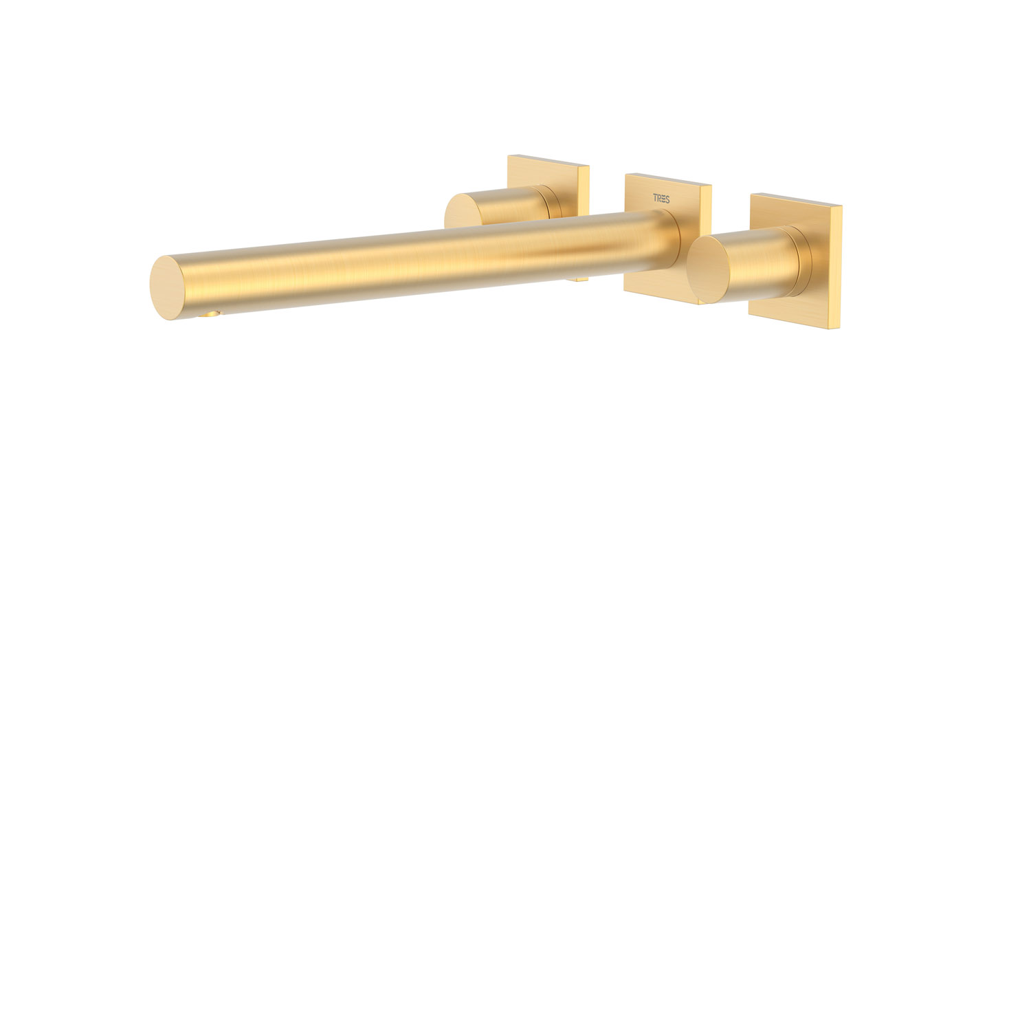 ПРОЕКТ-TRES Скрытый смеситель для умывальника с двумя ручками-21175301OM TRES Project