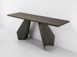 Bonaldo Прямоугольная деревянная консоль Origami