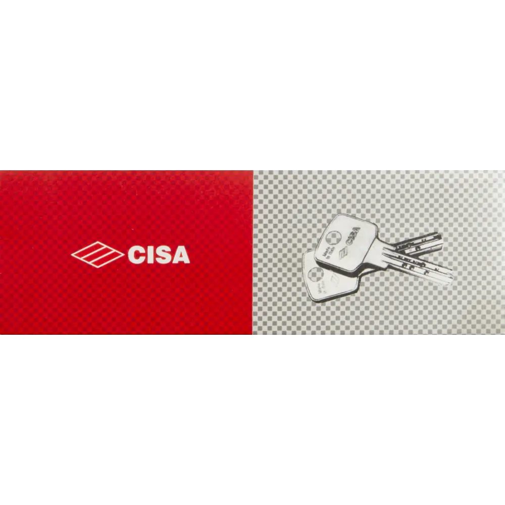 Цилиндр Cisa Astral ОА312-29.12, 40x10x40 мм, ключ/шток, цвет никель, без вертушки STLM-2099959 - Вид №3